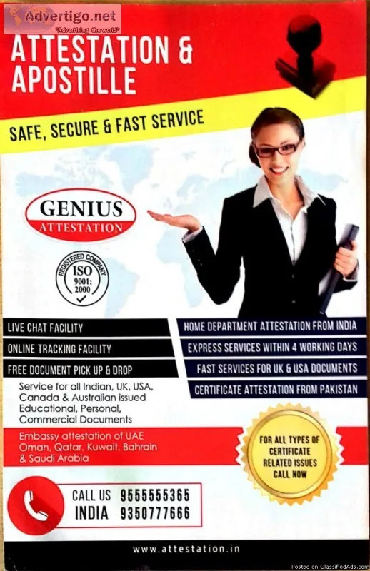 Embassy Attestation for Saudi