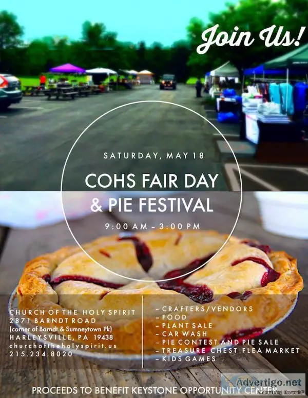 COHS Fair Day and Pie Festival