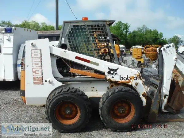 1996 Bobcat Skid-Steer Loader With Attachments