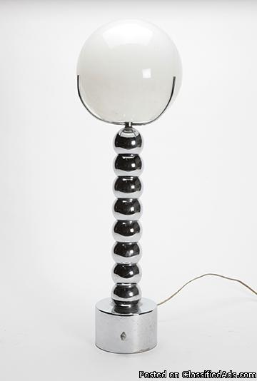 1960 s chrome table lamp.