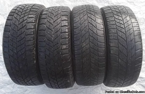 Set of (4) 205 55 R16 Goodyear Ultragrip MS&nbsp