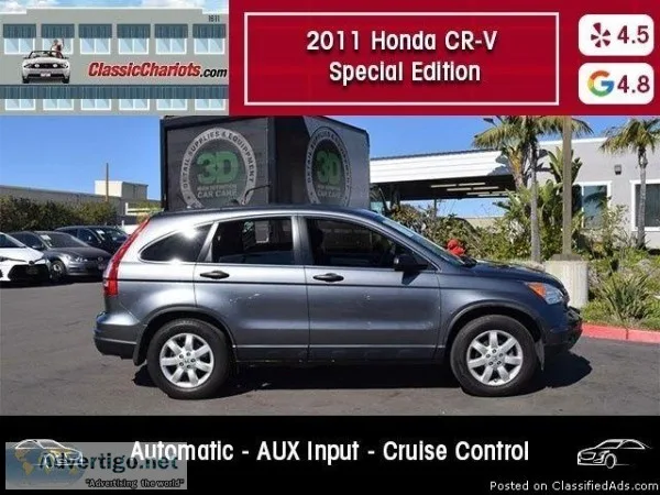 USED 2011 Honda CR-V SE for sale in San Diego 18528