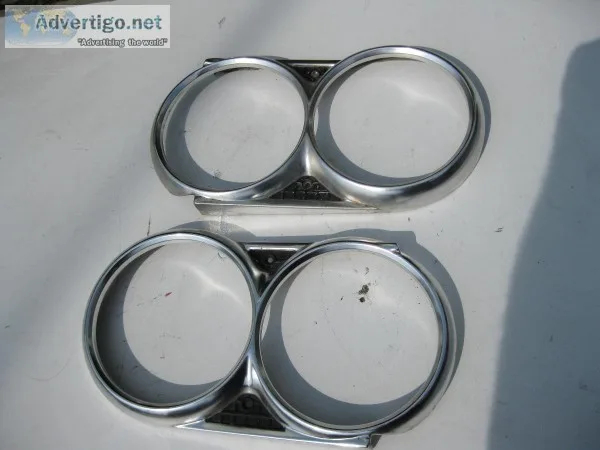 1963 TEMPEST HEADLIGHT BEZELS