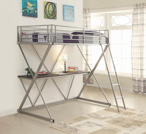 TWIN WORKSTATION LOFT BED