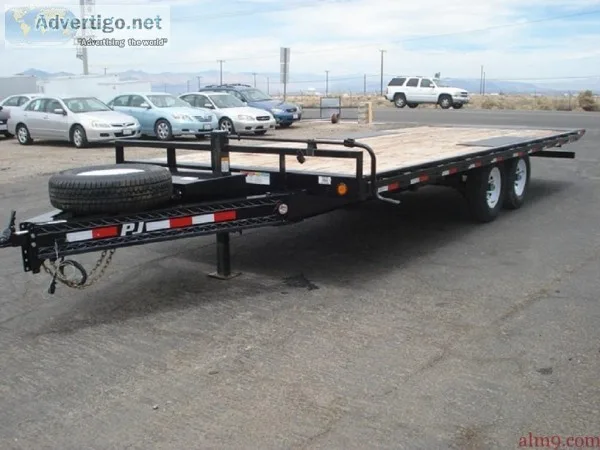 Deck Over Tilt Bed Trailers PJ Tiltbed Trailer T8222
