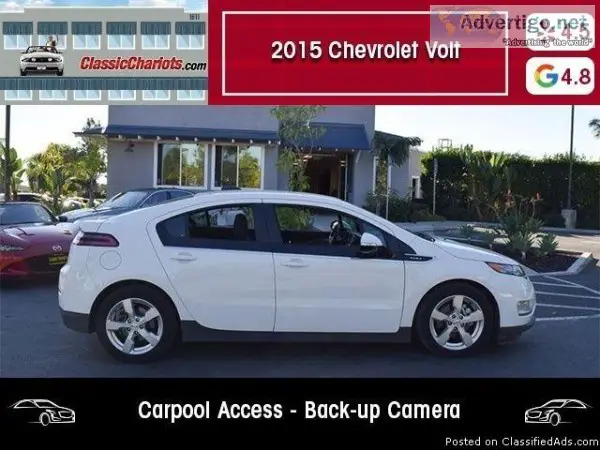 USED 2015 Chevrolet Volt for sale in San Diego 18551
