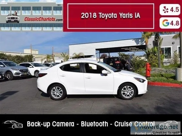 Used 2018 Toyota Yaris iA for Sale in San Diego - 18699