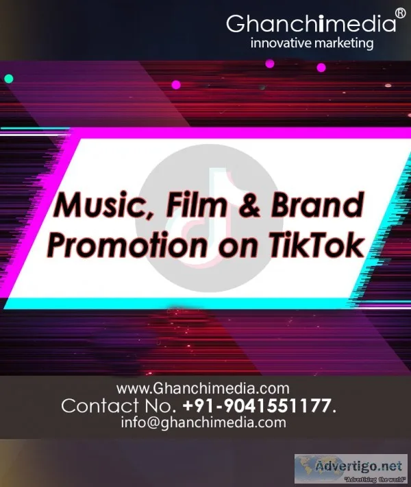 Tiktok marketing in indiaMumbaidelhic handigarh..