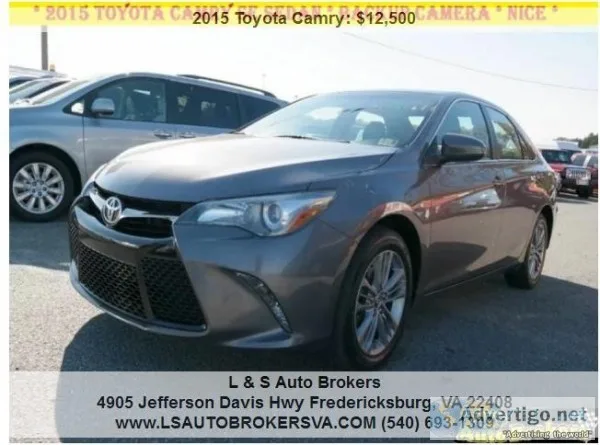2015 TOYOTA CAMRY SE 4DRSEDAN