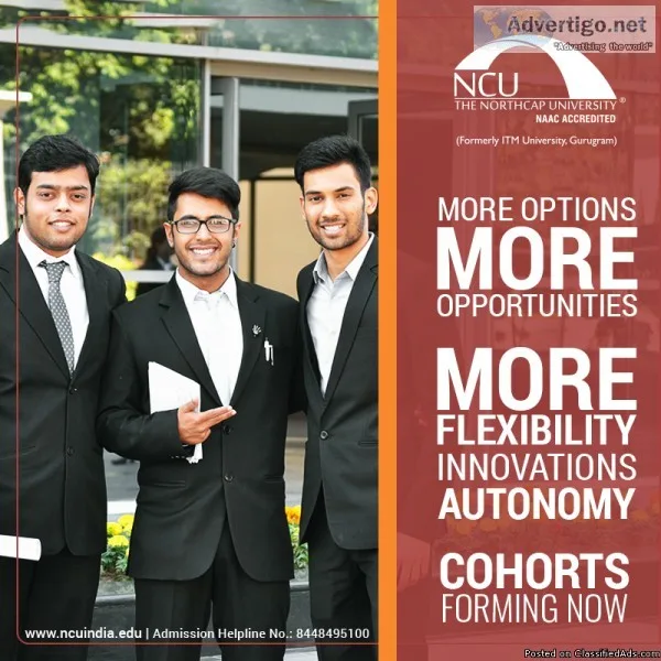 Best Educational Institue in Delhi NCR - NCU India