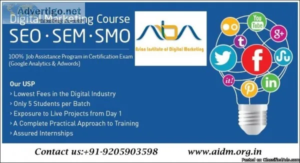 SEO Training in Delhi &ndash AIDM