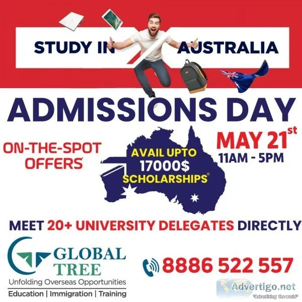 Australian University Admissions Day for 2019 Intake