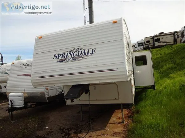 2007 Springdale 283 Double Bunks Fifth Wheel