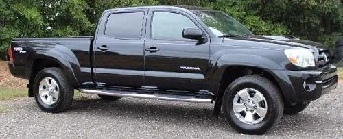 2005 Toyota Tacoma Black DOUBLE CAB