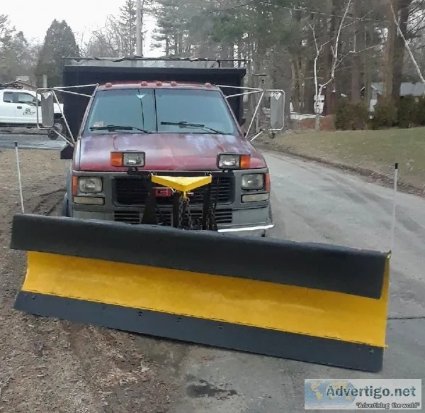 1994 GMC 3500hd with plow