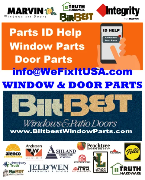 California Window and Door Replacement Restoration Service Parts