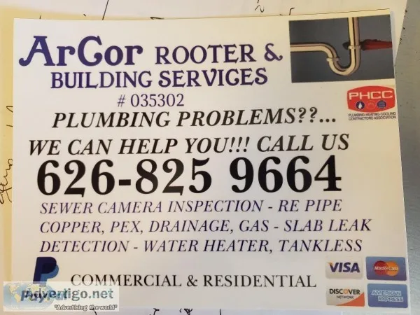 Arcor ROOTER and building services