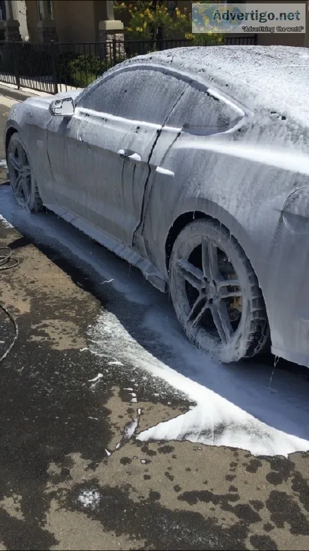 Mobile car wash and detail