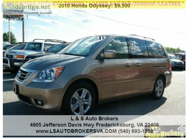 2010 HONDA ODYSSEY TOURING 4DRMINI-VAN
