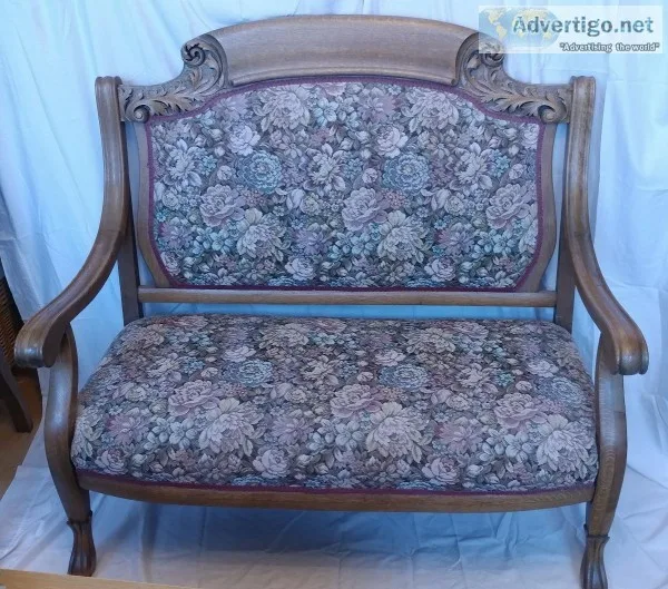 Settee Armchair and Rocker set