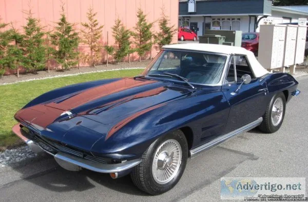 1964 Chevrolet Corvette roadster 327-365 hp