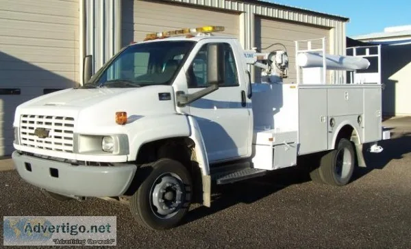 2004 Chevrolet 4500 Service Truck W Crane