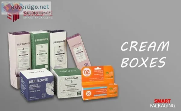 You Can Get Fully Customized Cream Boxes