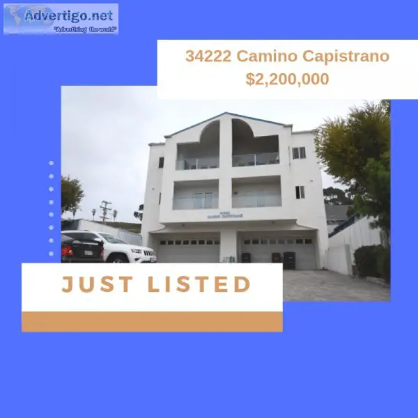 JUST LISTED Beach Close 4 Unit Building in Dana Point