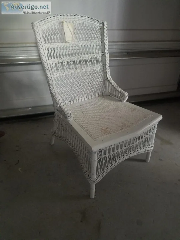 wicker chair