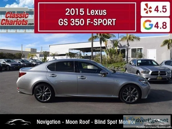 Used 2015 Lexus GS 350 F-SPORT for Sale in San Diego - 18932