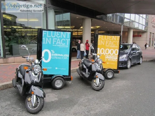 Advertising Scooter w Screens LED