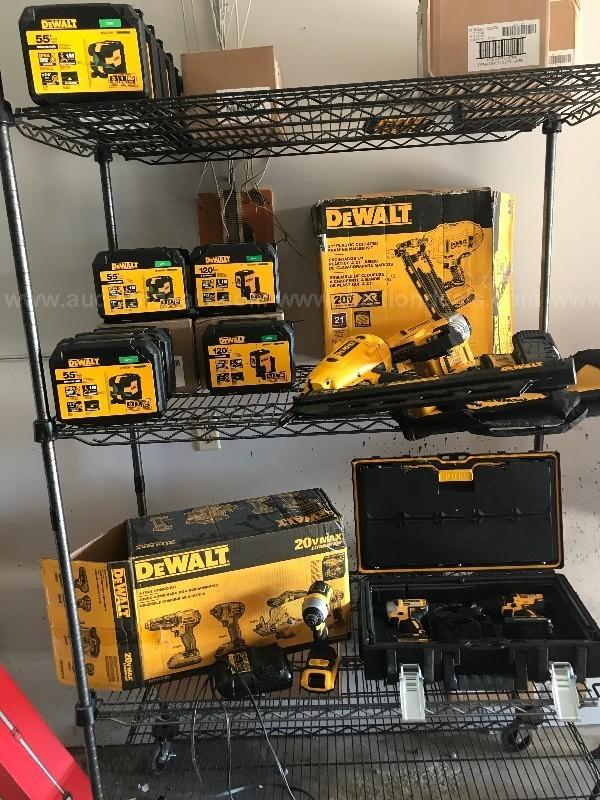 Miscellaneous Tool lot - Milwaukee Dewalt and more