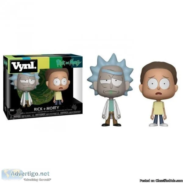 Rick And Morty 2 Pack Vinyl Figures