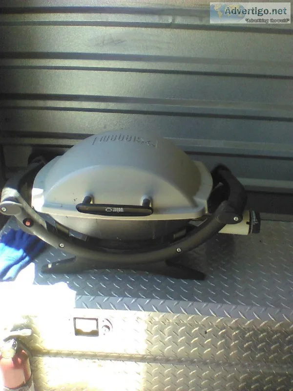 Small Weber gas grill