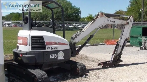 2009 BOBCAT E35 MINI EXCAVATOR