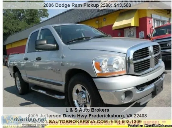 2006 DODGE RAM PICKUP 2500SILVER