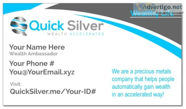 QuickSilver Silver Coins