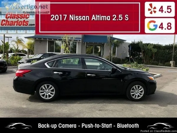 Used 2017 Nissan Altima 2.5 S for Sale in San Diego - 19134