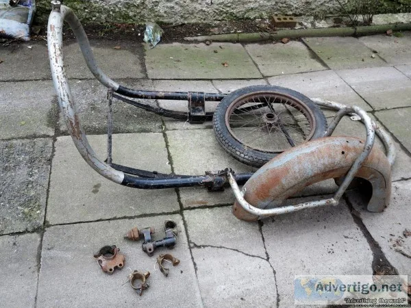 Vintage Brough Superior Petrol Loop Sidecar 1934