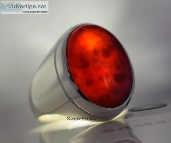 Men silver ring