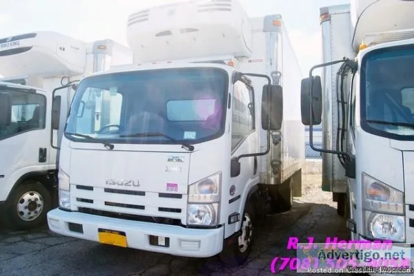 2013 Isuzu NPR 16ft Refrigerated Straight Truck