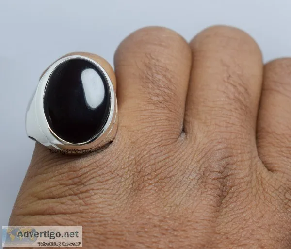 Men silver ring