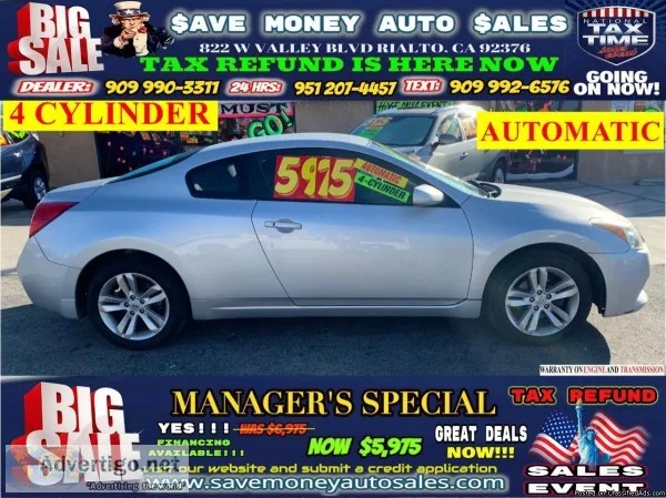 2011 NISSAN ALTIMA COUPE&gt&gt4 CYLINDERS&gt&gtAUT OMATIC