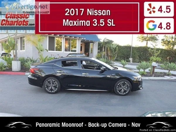 Used 2017 Nissan Maxima 3.5 SL for Sale in San Diego - 18968