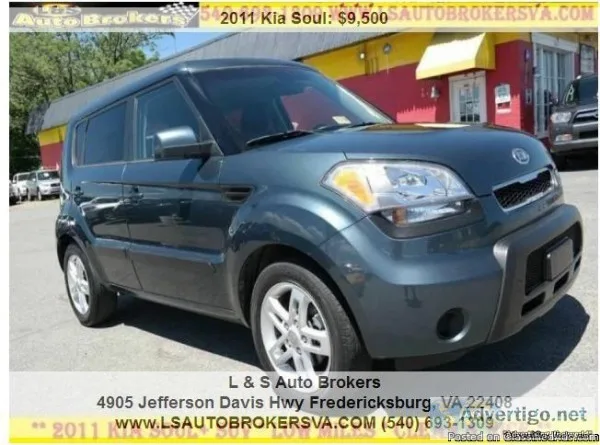 2011  KIA  SOUL  4DR WAGON 4A