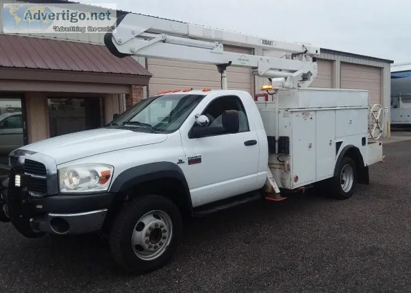 2010 RAM 5500 4X4 BUCKET TRUCK