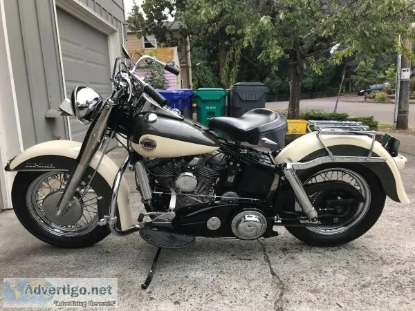 1958 Harley Davidson Panhead