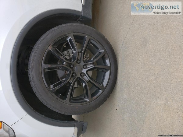 22" wheels and yires