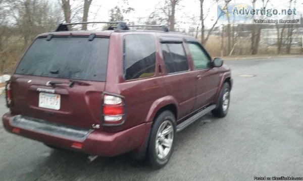 2004 Nissan Pathfinder Platinum Edition