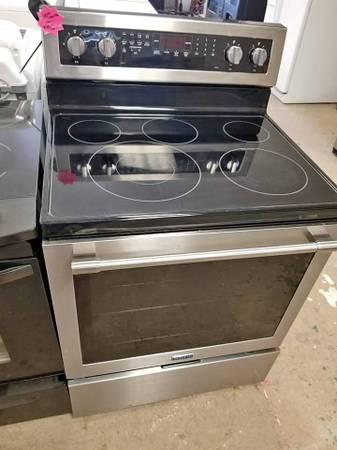Maytag 5 burner stainless stove
